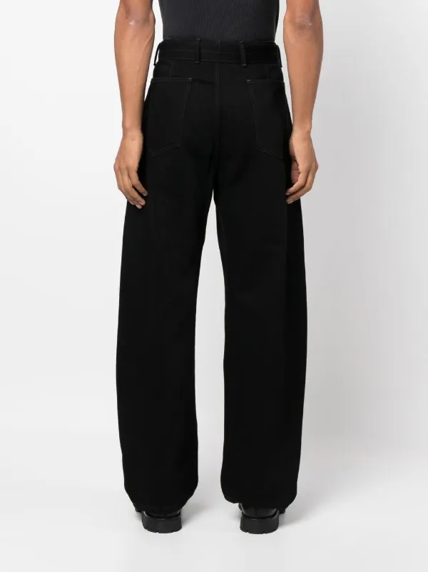 lemaire ワイドパンツ 黒 | gulatilaw.com