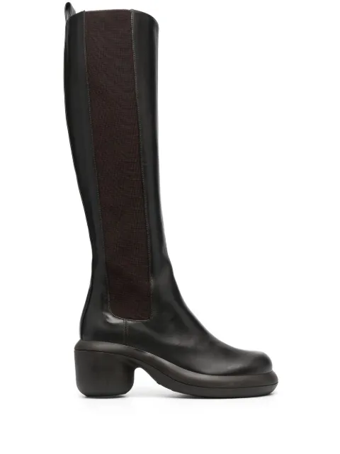 Jil Sander knee-high leather boots