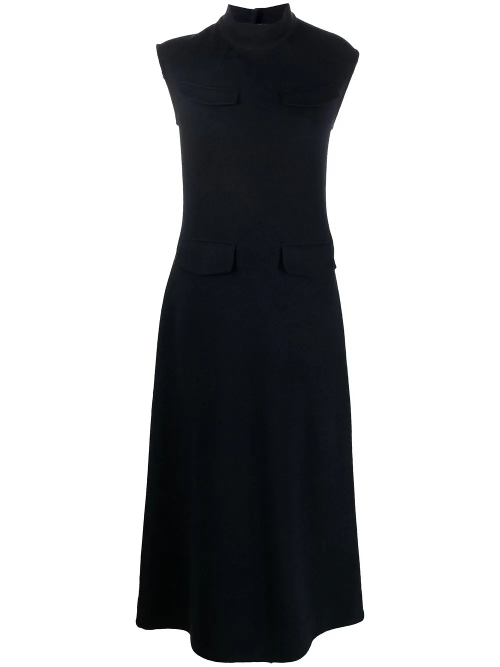 

Jil Sander high-neck maxi dress - Blue