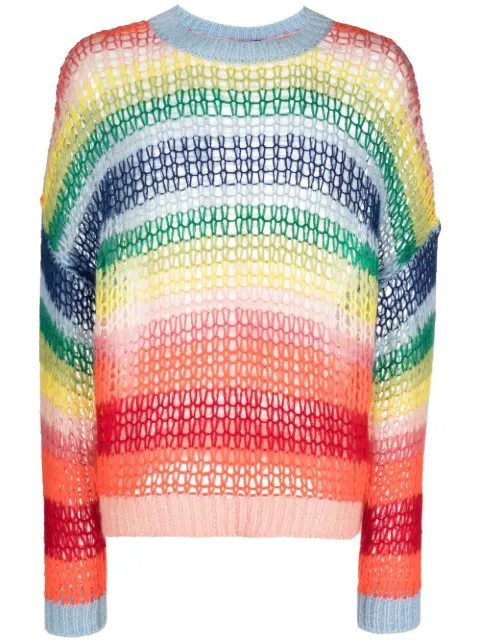 DSQUARED2 striped crew-neck jumper