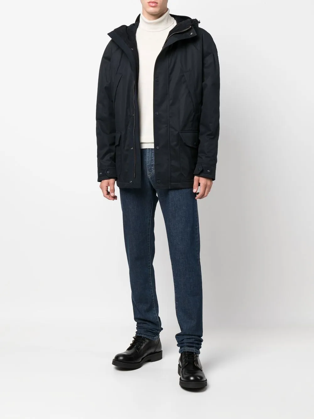 Paul & Shark Jas met rits - Blauw