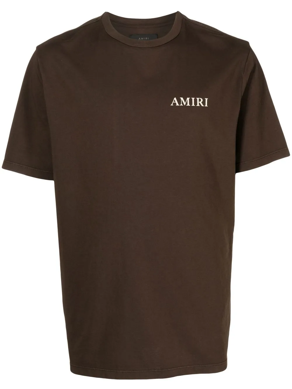 

AMIRI logo-print T-shirt - Brown