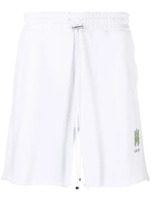 AMIRI MA logo-print track shorts