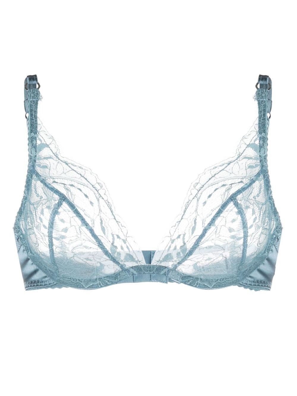 lace plunge bra