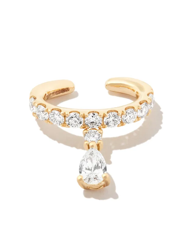 Anita Ko 18kt Yellow Gold Daphne Diamond Ear Cuff
