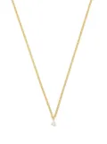 Anita Ko 18kt yellow gold small diamond chain-link necklace
