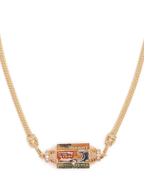 Marie Lichtenberg collar en oro amarillo de 18kt con diamantes