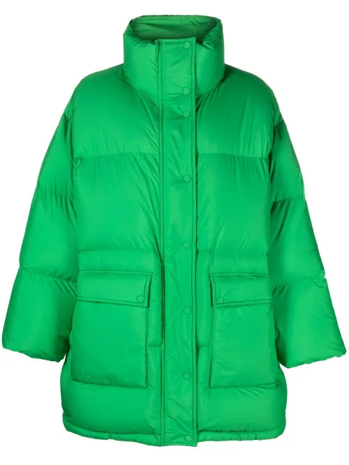 Manteau Edna à coupe mi-longue - STAND STUDIO - Modalova
