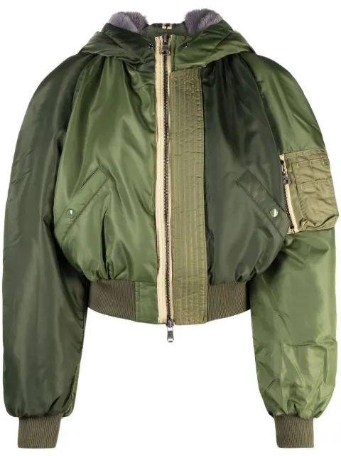 Andersson Bell Kamila colour-block bomber jacket