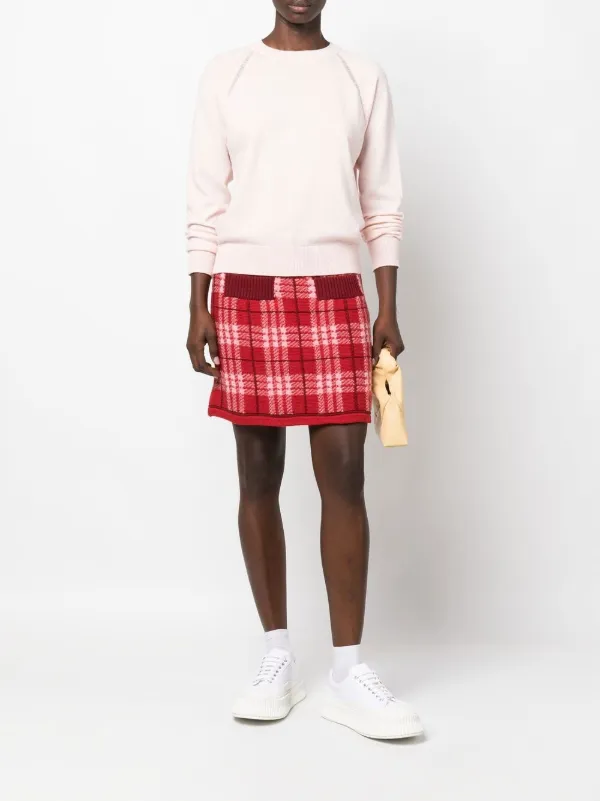 Barrie クルーネック カシミアセーター | ピンク | FARFETCH JP