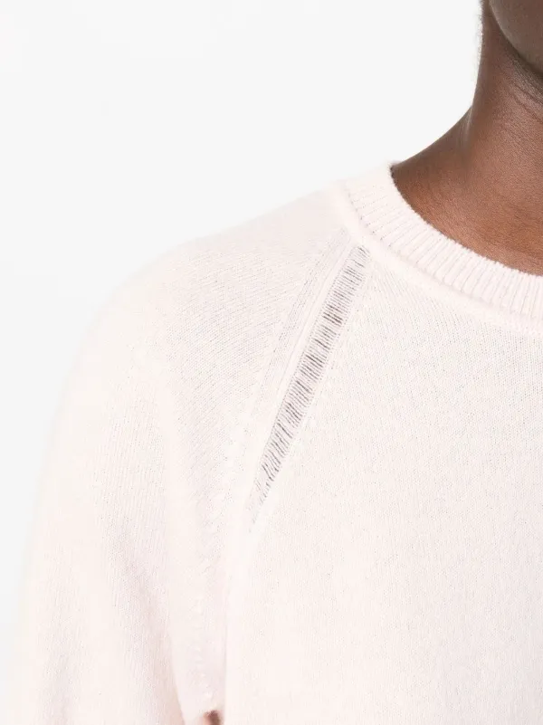 Barrie クルーネック カシミアセーター | ピンク | FARFETCH JP