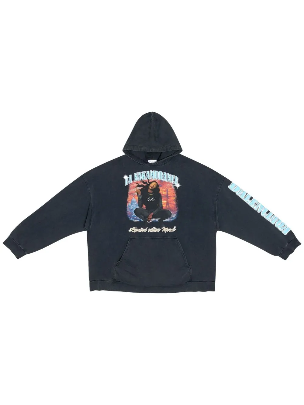 balenciaga graphic hoodie