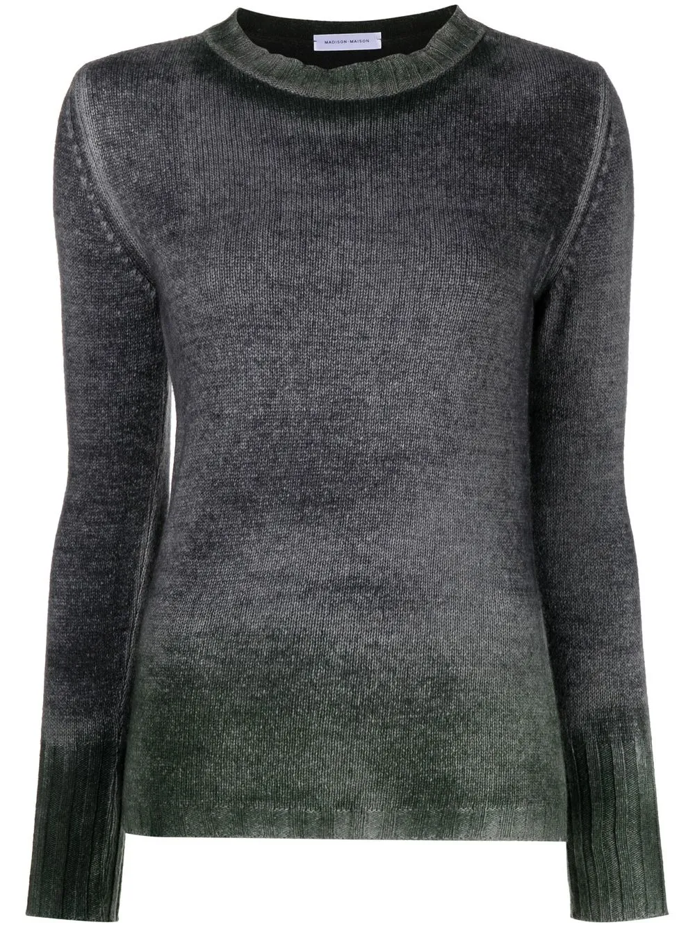 

Madison.Maison gradient-effect cashmere jumper - Grey