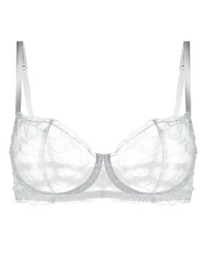 Farfetch Women Clothing Underwear Bras Wireless Bras White Courbe wireless bra 