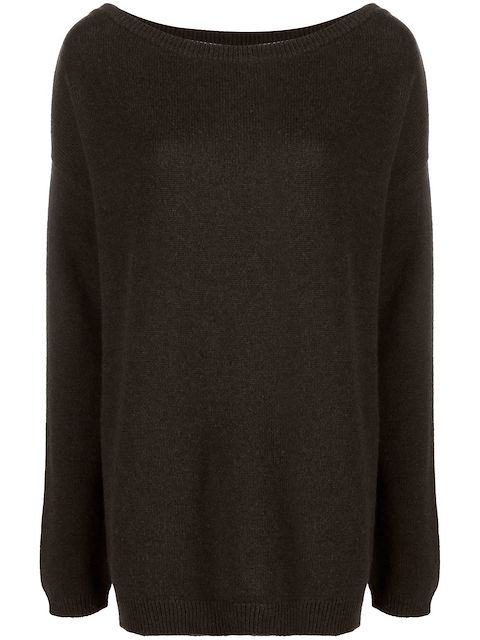 Lisa Yang boat neck cashmere jumper