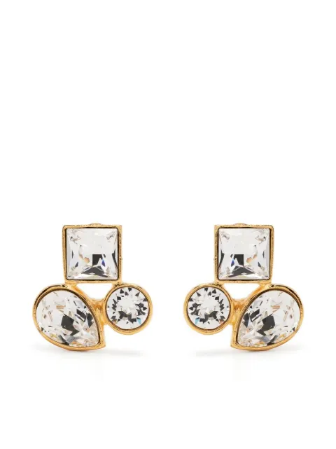Kenneth Jay Lane crystal drop earrings