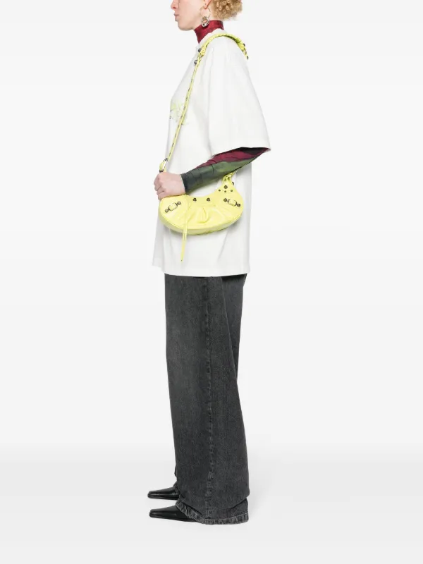 ショルダーバッグ・ポシェット Balenciaga Yellow nappa leather Le Cagole XS shoulder bag Balenciaga Le Cagole XS Shoulder Bag | Yellow | FARFETCH