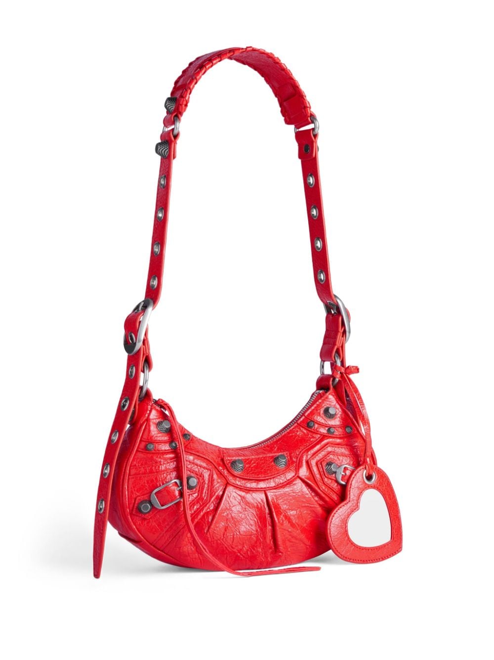 Shop Balenciaga Le Cagole Xs Shoulder Bag In Red