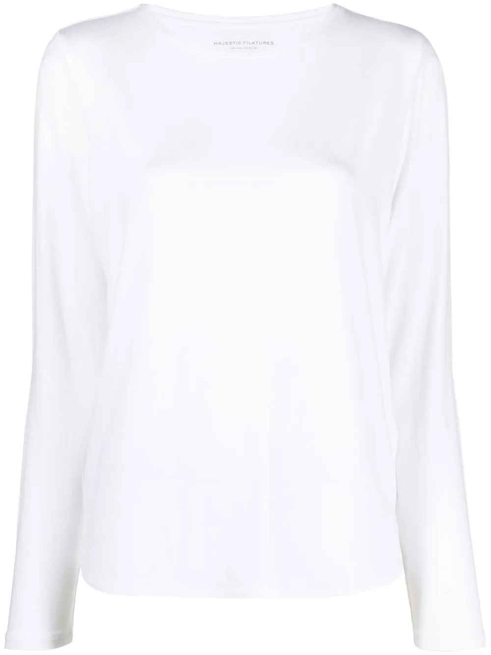 

Majestic Filatures top de manga larga - Blanco