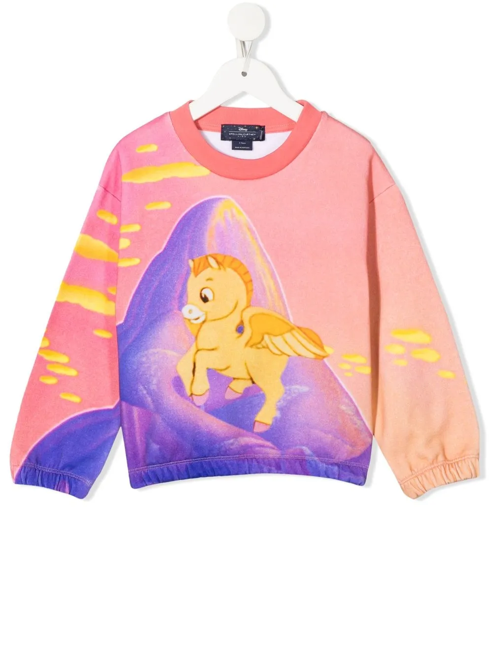 

Stella McCartney Kids sudadera con estampado gráfico - Rosado
