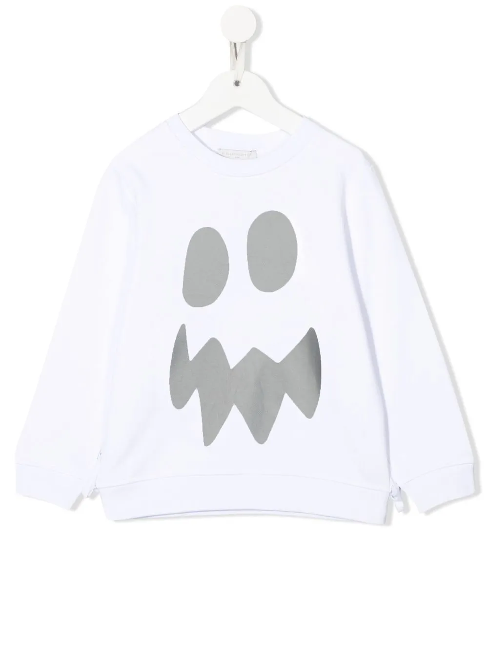 

Stella McCartney Kids sustainable cotton Halloween print sweatshirt - White