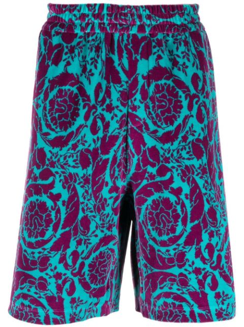 Versace abstract pattern Bermuda shorts