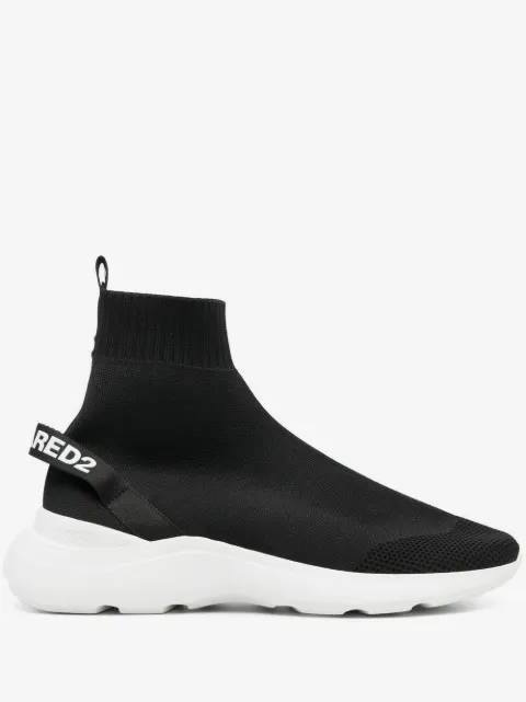 DSQUARED2 Fly high-top sock sneakers 