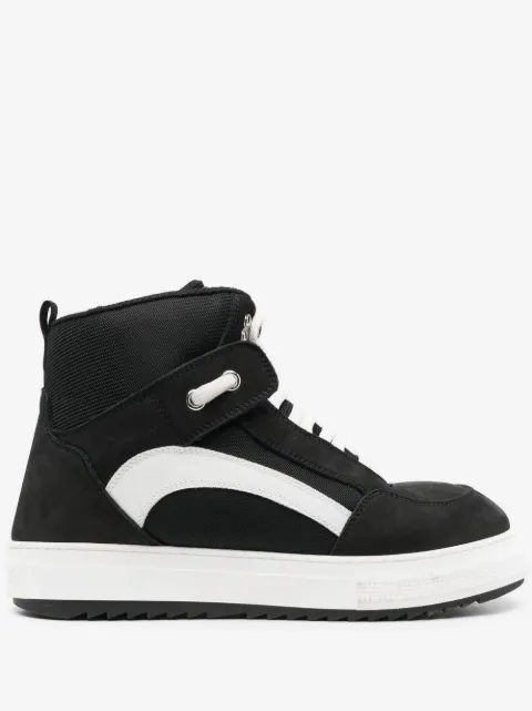DSQUARED2 two-tone high-top sneakers