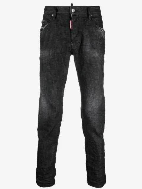 DSQUARED2 distressed skinny-cut jeans