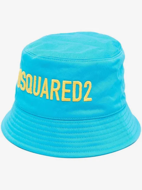 DSQUARED2 gorro de pescador con logo bordado