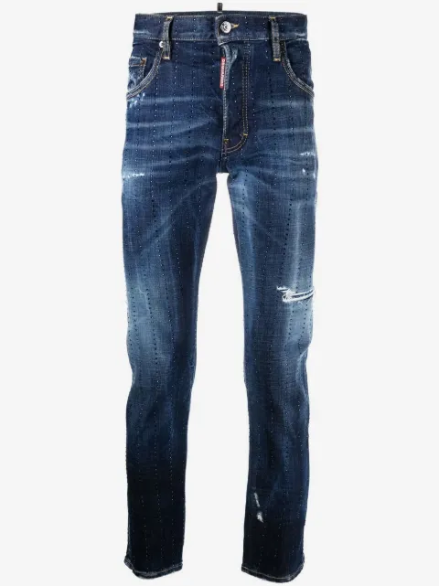 DSQUARED2 Skater gem-embellished jeans