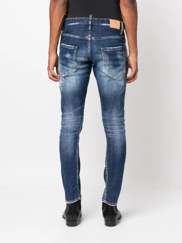 Dsquared2 Ripped skinny-cut Jeans - Farfetch