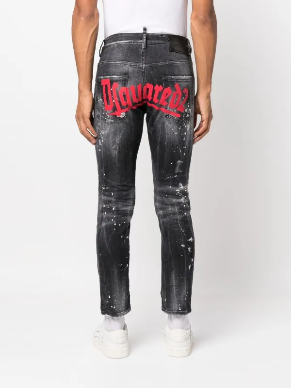 Dsquared2 Skater Washed Jeans - Farfetch