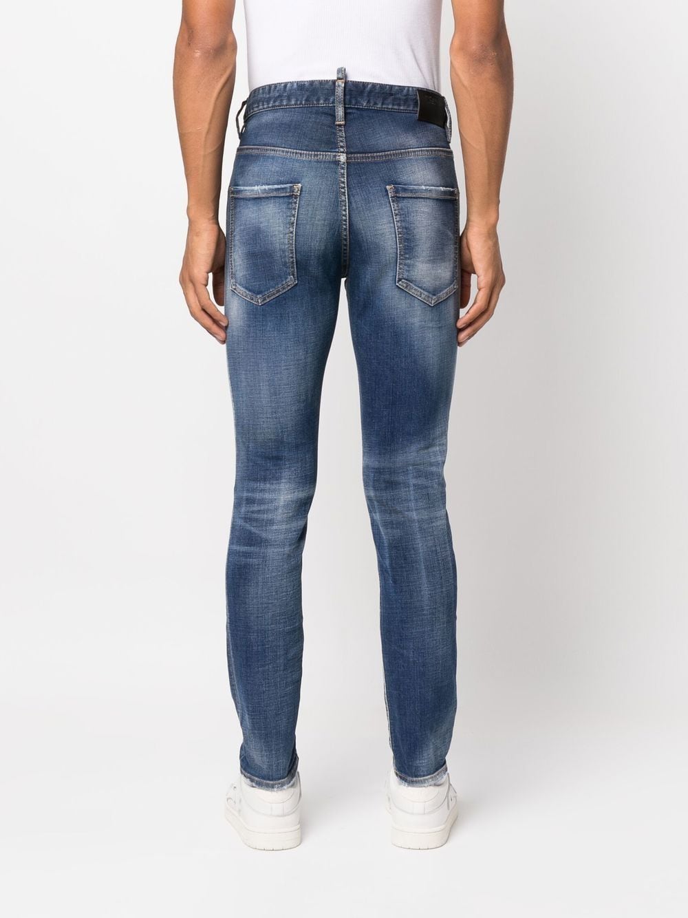 Shop Dsquared2 Slim-cut Denim Jeans In Blue