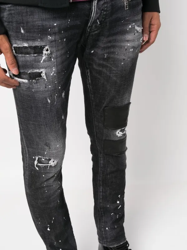 Dsquared2 distressed-finish Denim Jeans - Farfetch