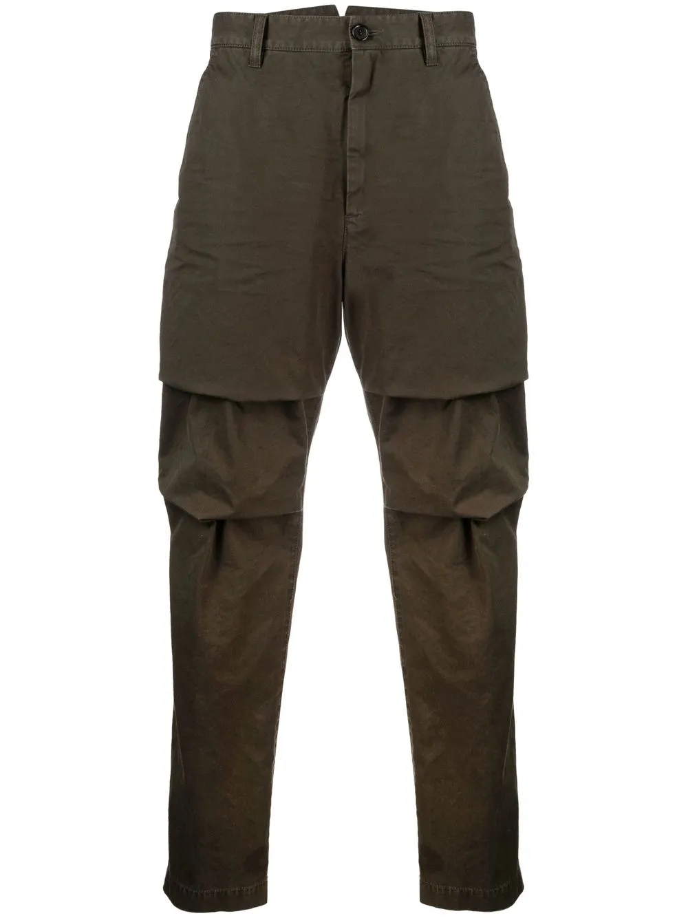 

Dsquared2 mid-rise tapered-leg trousers - Green