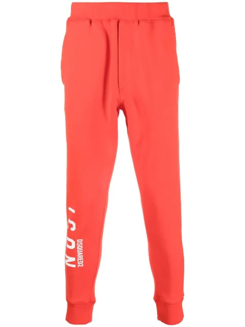 DSQUARED2 Pantaloni sportivi Icon con stampa