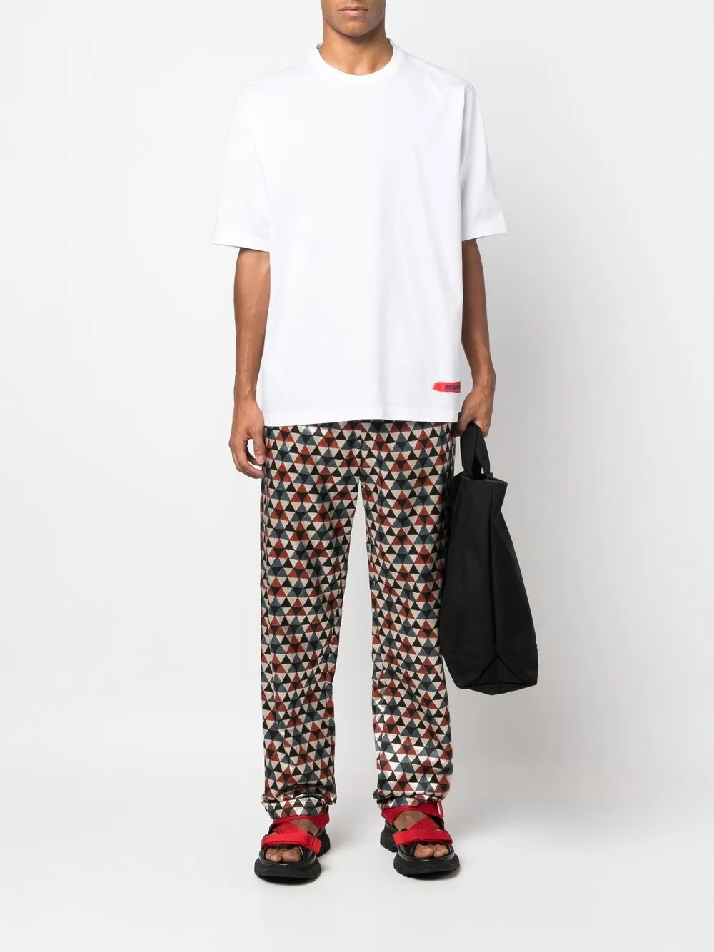 Dsquared2 T-shirt met logoprint - Wit