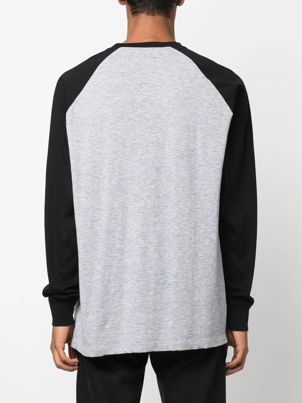Dsquared2 Logo-print Long-sleeve T-shirt In Grey