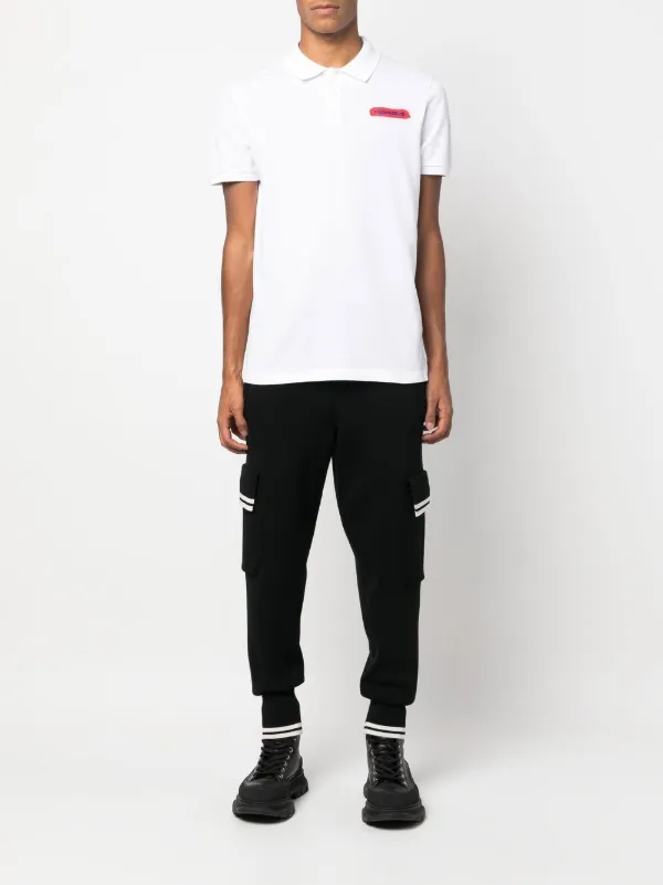 DSQUARED2 ディースクエアード ポロシャツ | ホワイト | FARFETCH JP
