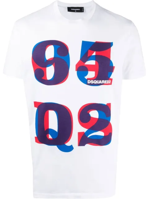 DSQUARED2 graphic-print logo T-shirt