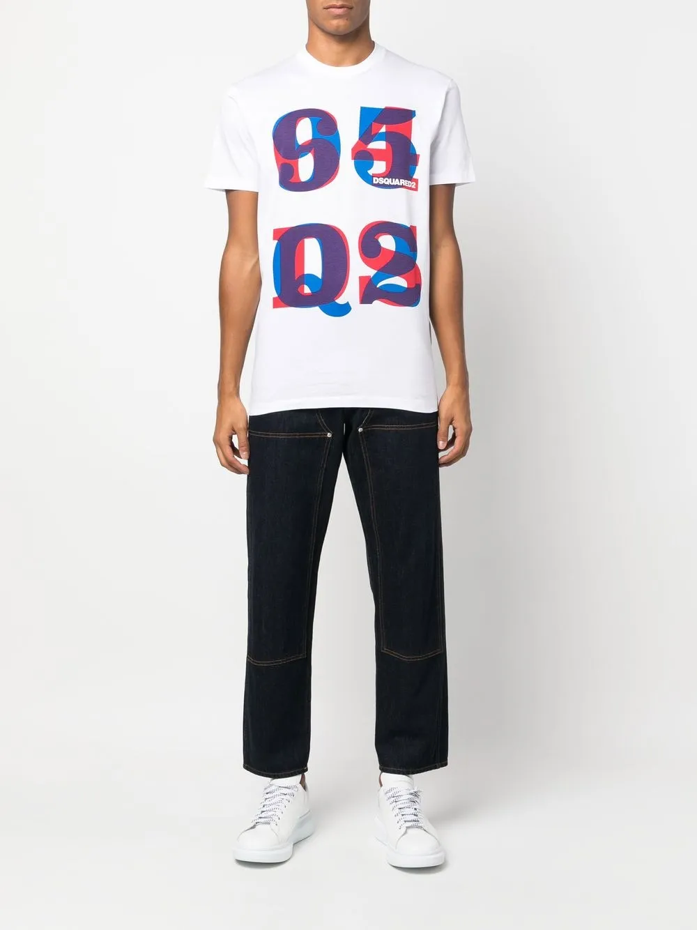 DSQUARED2 playera con estampado gráfico y logo | Playeras | Image 2