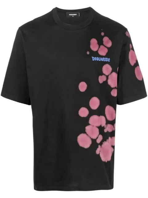 DSQUARED2 abstract-print logo T-shirt
