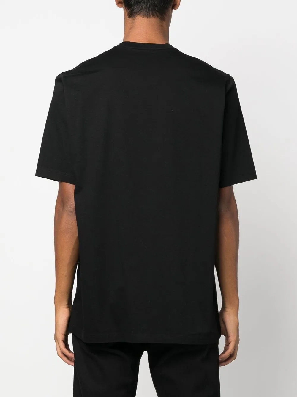 Dsquared2 Man T-shirt Black Size Xxl Cotton In Black