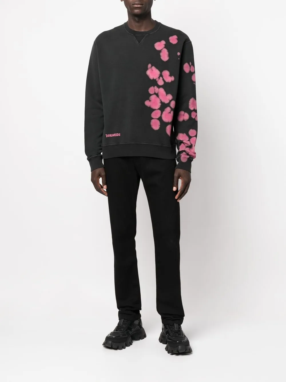 dsquared2 tie dye t shirt