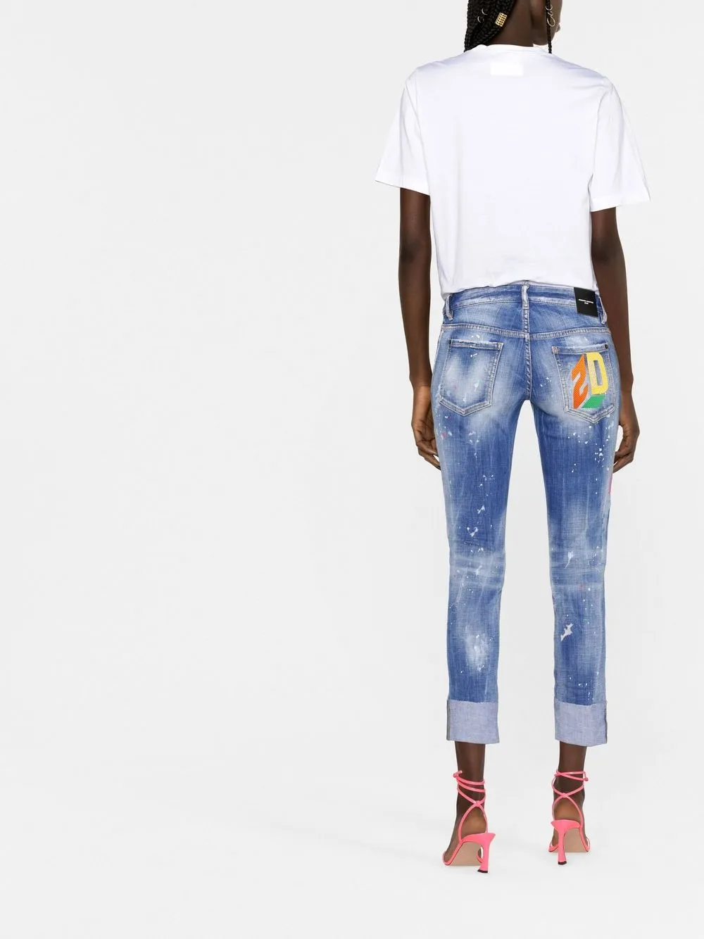 DSQUARED2 Jeans in Distressed-Optik | Skinny-Jeans | Image 2