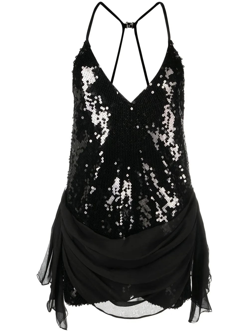 

Dsquared2 sequin-embellished sleeveless mini dress - Black