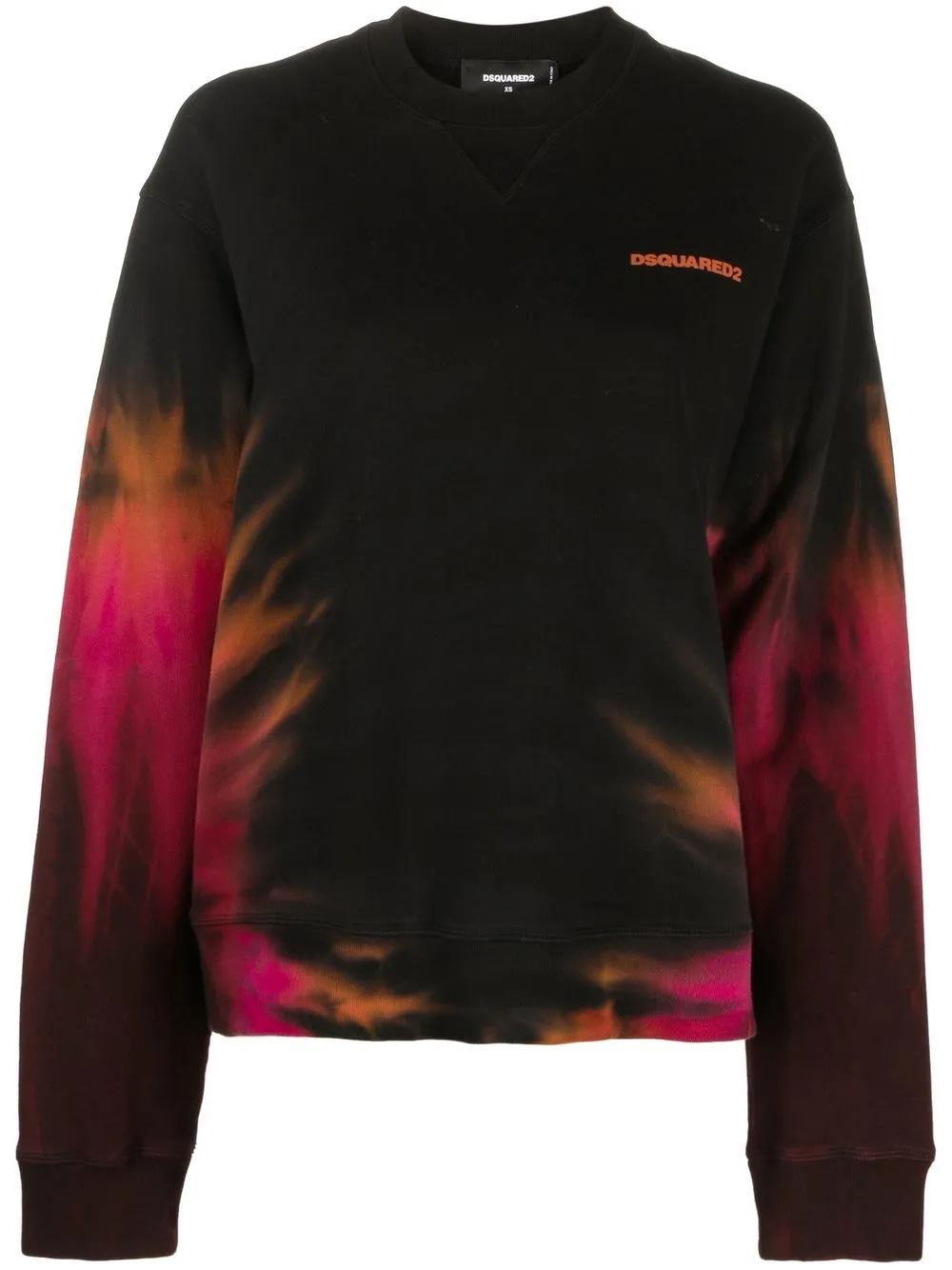 

Dsquared2 tie-dye sweatshirt - Black