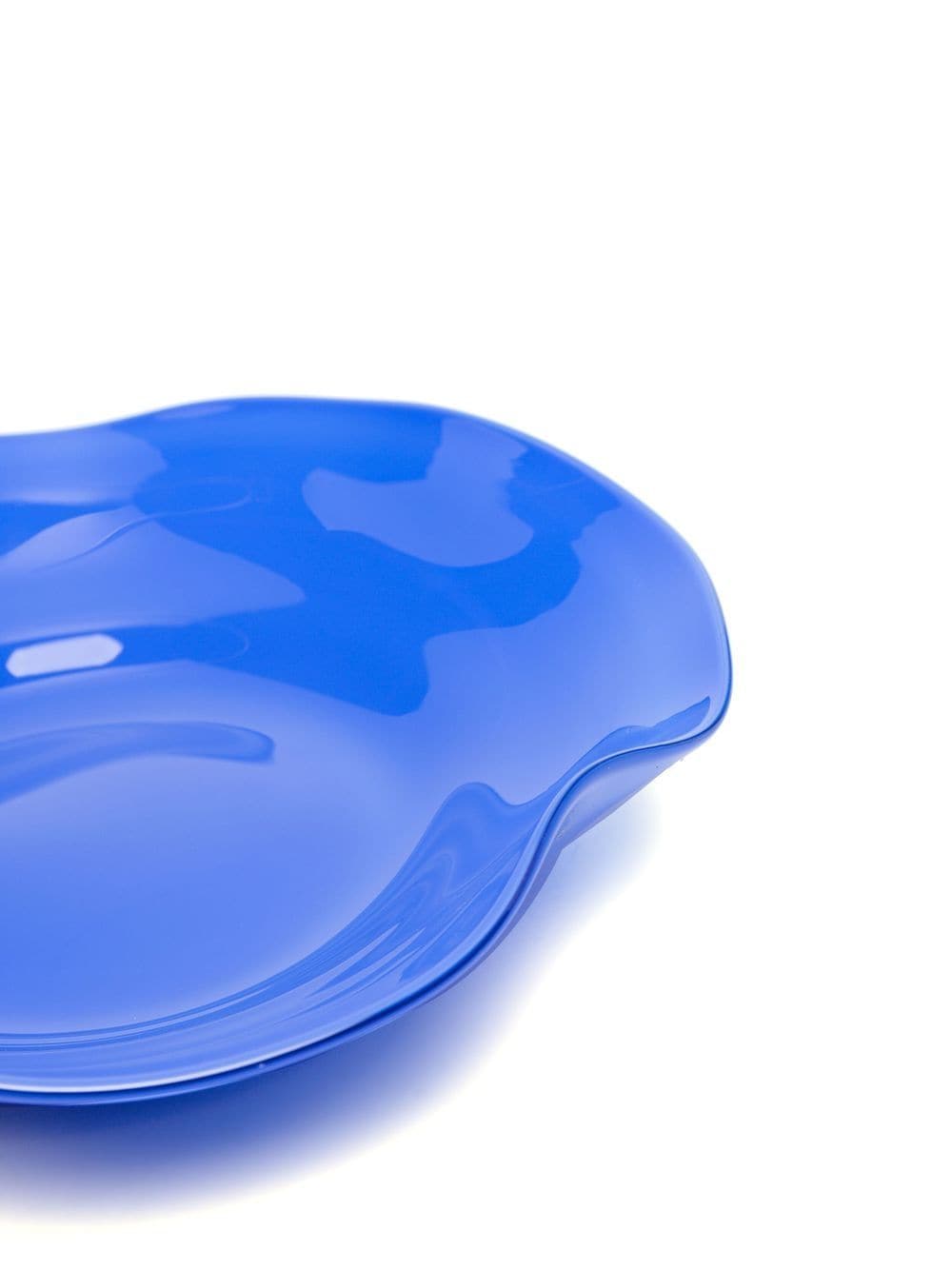 Shop Helle Mardahl Sculpted Dinner Plate In Blue