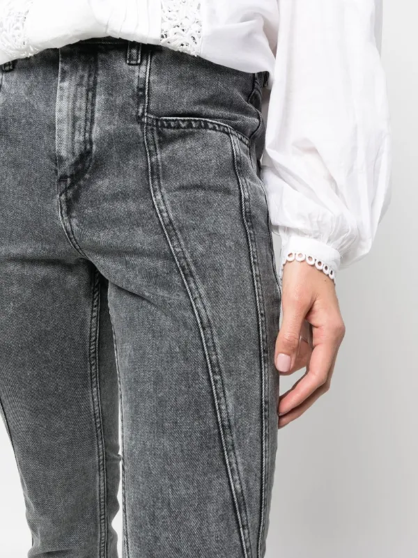 デニム・ジーパン ISABEL MARANT Woman Jeans Grey PA0002FDB1H07I 02LY ISABEL MARANT Woman Jeans Grey PA0002FDB1H07I 02LY (Isabel